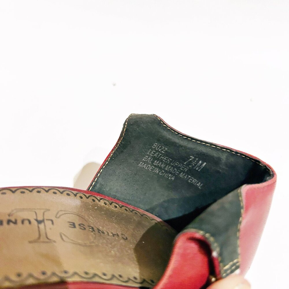Vintage Chinese Laundry Platform Heels "BUZZ" - Picture 7 of 10